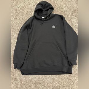 New!! Adidas Hoodie/Sweatshirt. XXL Black, no tags.
